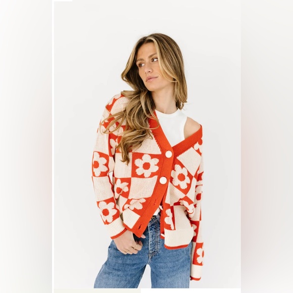 HOLD PLEASE FLORAL CARDIGAN - Picture 3 of 7